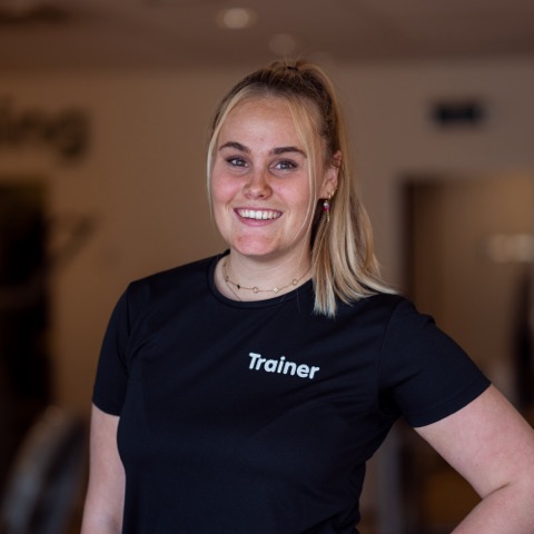 Nadine, trainer bij Club Vit Den Haag