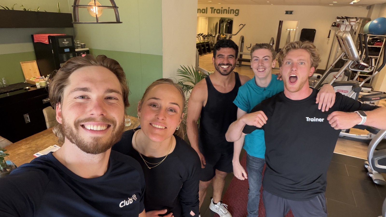 Het team van Club Vit in de Bloemenbuurt, Den Haag